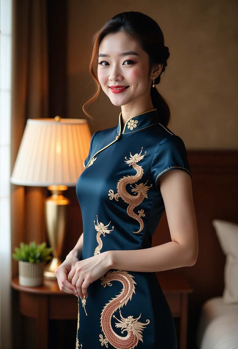 基娅拉在账本前核对旧遗嘱